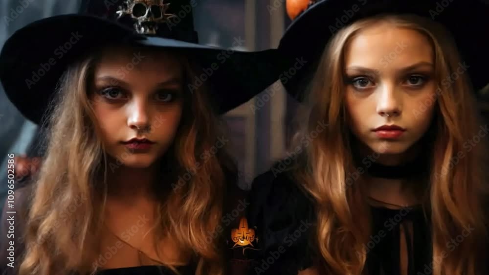 Mystical Halloween Witches