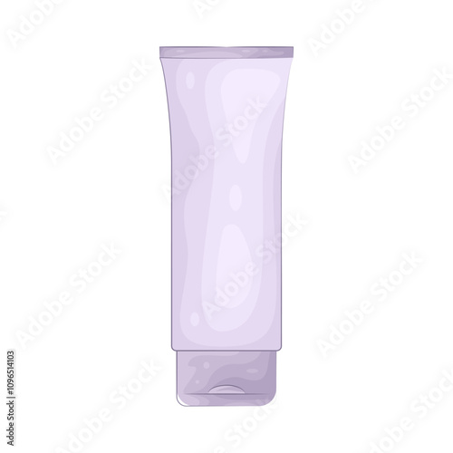 Illustration of Facial cleanser tube 