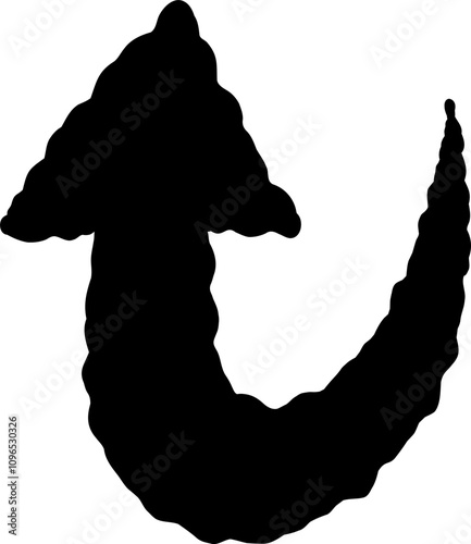Hand Drawn Flat Doodle Arrow 