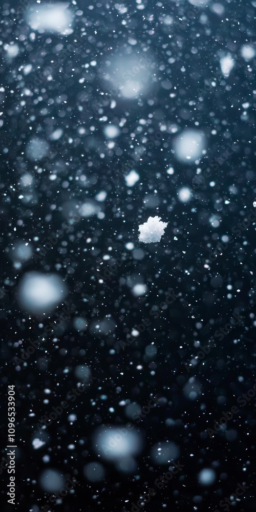 Winter Snowfall at Night Winter Snowfall at Night