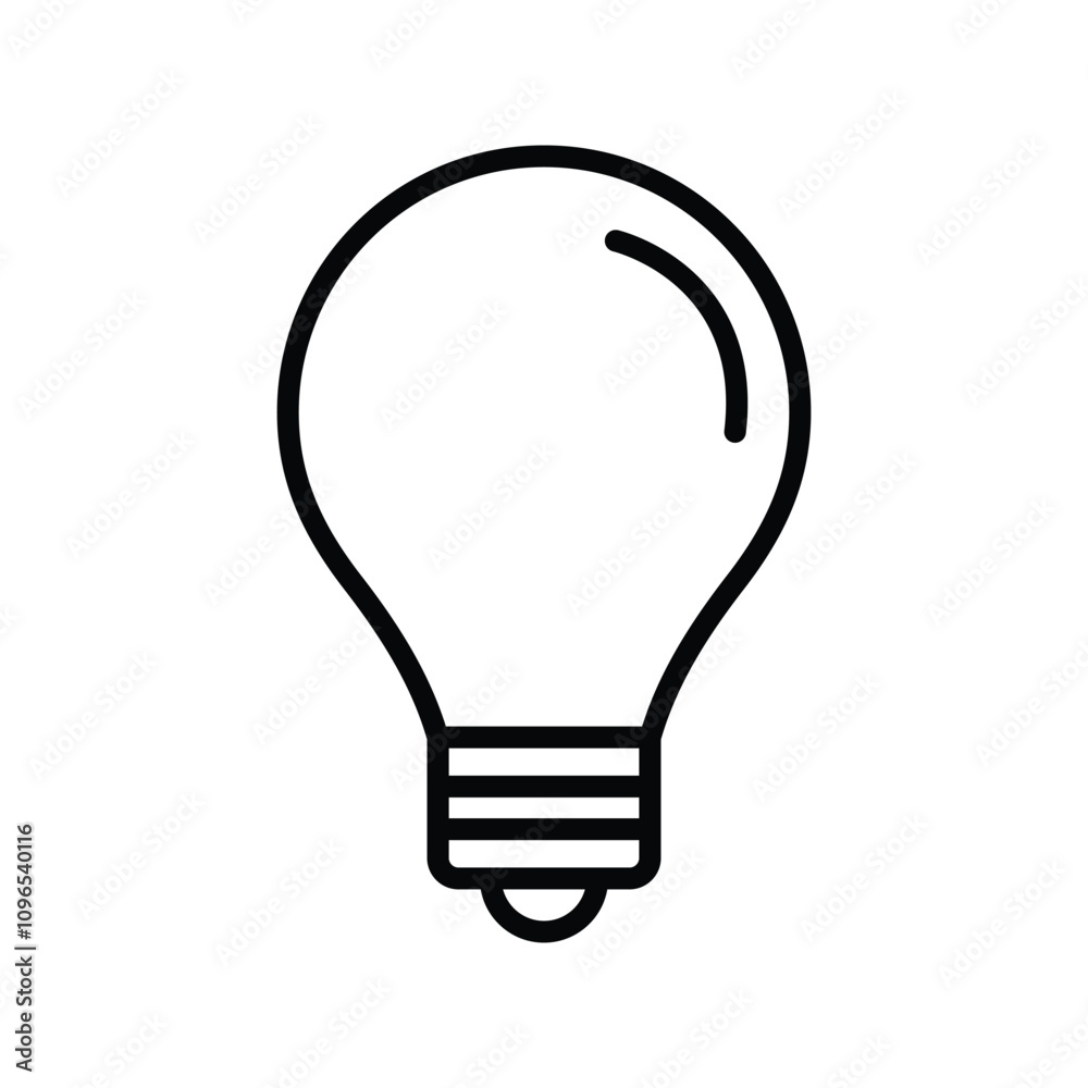 light bulb icon vector design template light bulb icon vector design template