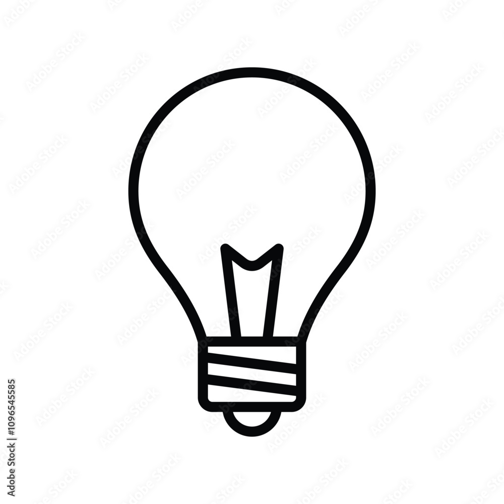 light bulb icon vector design template light bulb icon vector design template