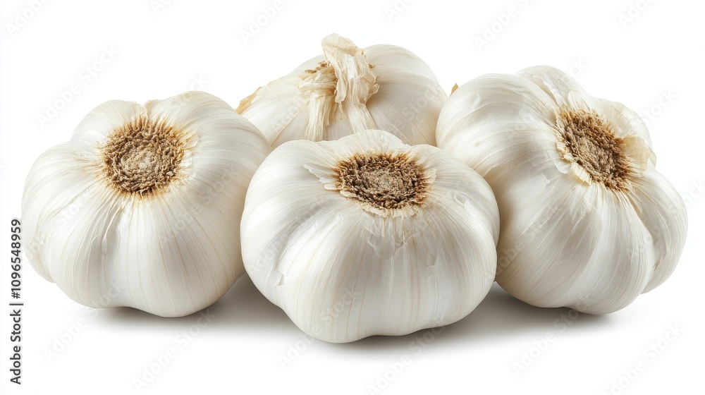 Delectable White Garlic Bulbs: A Culinary Delight Delectable White Garlic Bulbs: A Culinary Delight