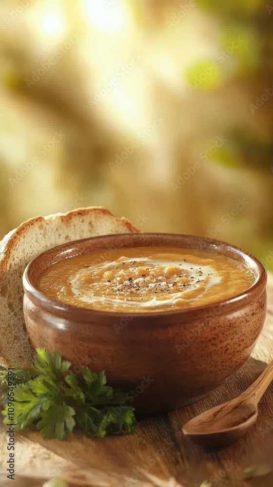 Delicious homemade soup recipe kitchen food cozy setting close-up comfort food inspiration Delicious homemade soup recipe kitchen food cozy setting close-up comfort food inspiration