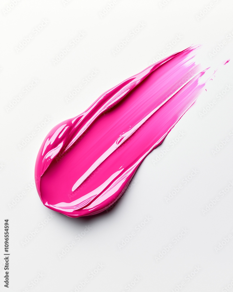 pink lipstick isolated on white, lipstick texture, creamy texture, pink color, pink paint on white pink lipstick isolated on white, lipstick texture, creamy texture, pink color, pink paint on white