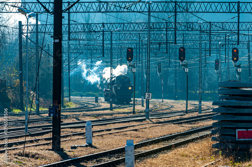 Stary parowóz Małopolska, Poland, EU photo