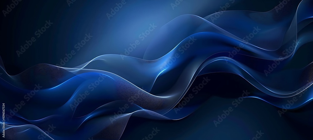 Bright blue geometric design with soft wavy lines creating a stylish and clean background for modern digital projects, presentations, or branding. Bright blue geometric design with soft wavy lines creating a stylish and clean background for modern digital projects, presentations, or branding.
