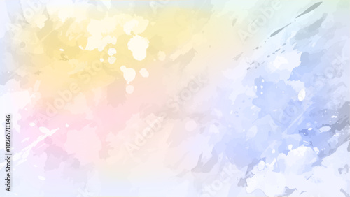 水彩風の柔らかいグラデーション背景