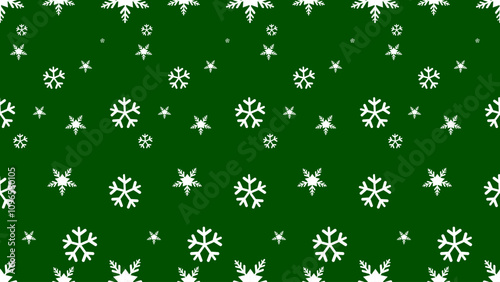Shameless Green Snow Christmas Theme