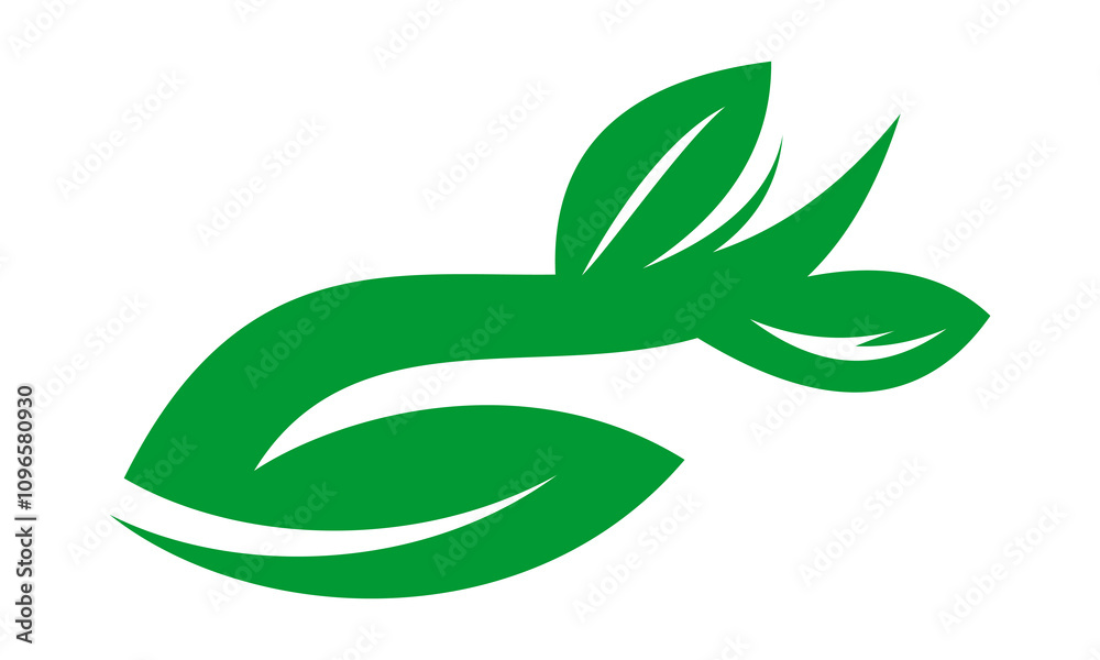 leaf logo vector icon leaf logo vector icon