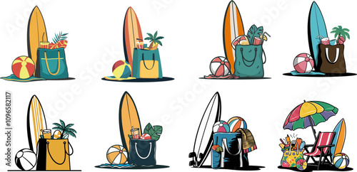 beach items 