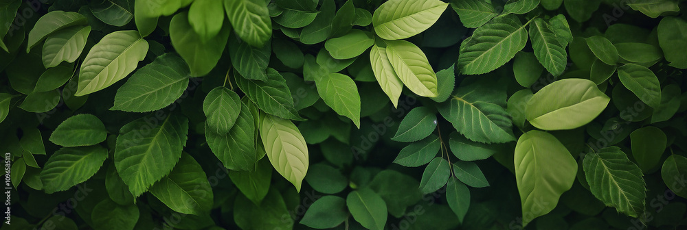 A vibrant collection of lush green leaves creating a dense and thriving natural backdrop, representing the beauty and richness a thriving, verdant ecosystem offers. A vibrant collection of lush green leaves creating a dense and thriving natural backdrop, representing the beauty and richness a thriving, verdant ecosystem offers.