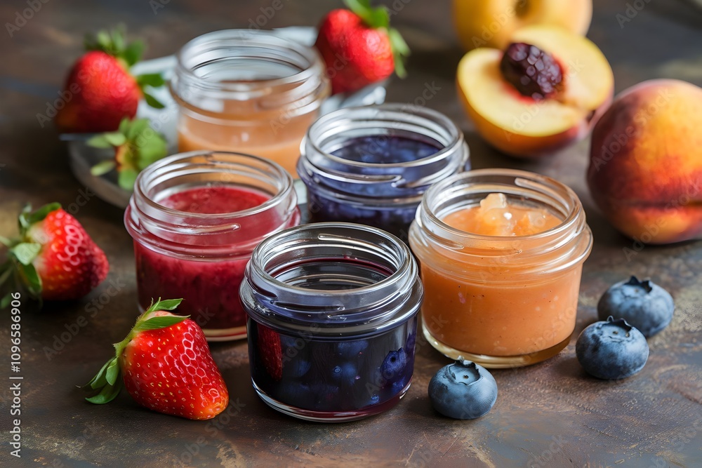 Small-Batch Fruit Jams in Flavors Like Strawberry Small-Batch Fruit Jams in Flavors Like Strawberry
