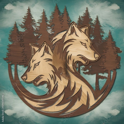 Wolf Logo photo