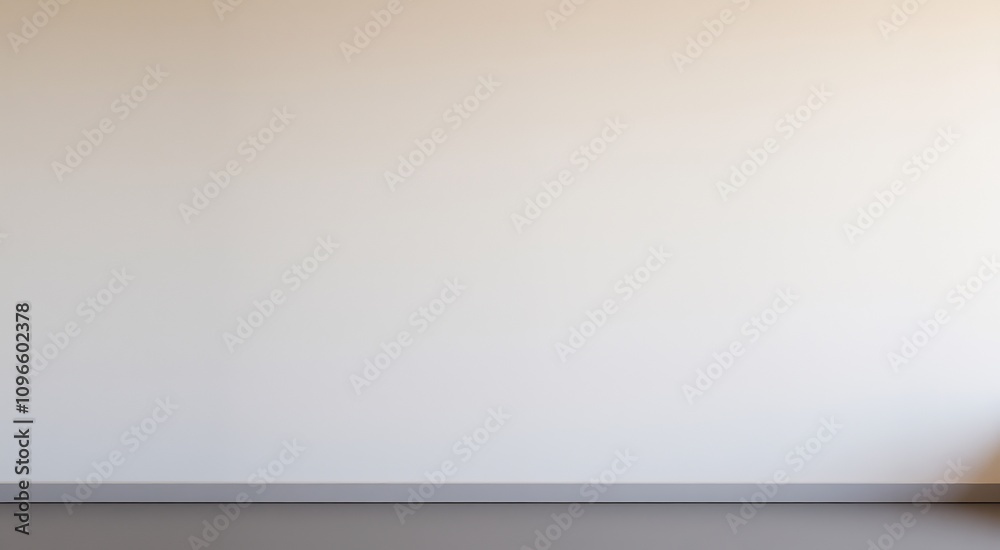 Blank wall with grey baseboard and floor. Blank wall with grey baseboard and floor.