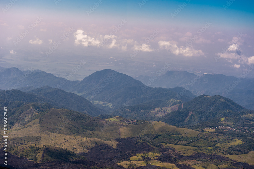 Guatemala Landscape with Mountain. Next to Pacaya Volcano. Guatemala Landscape with Mountain. Next to Pacaya Volcano.