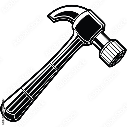 hammer, hammer icon, hammer symbol, silhouette, vector