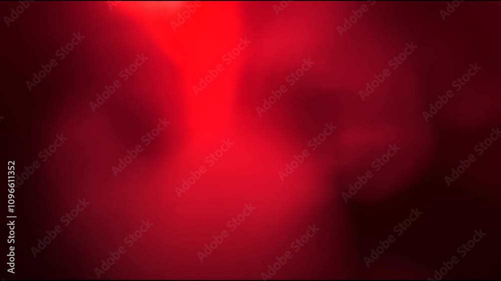 Blurred smoke in red light overlay