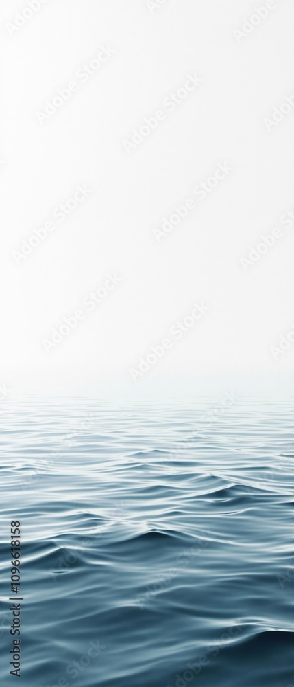 Softly rippled water surface on white background paper, ripples, white background Softly rippled water surface on white background paper, ripples, white background