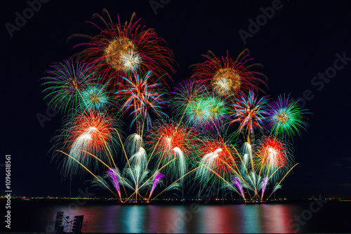 花火が綺麗