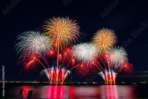花火が綺麗