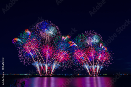花火が綺麗
