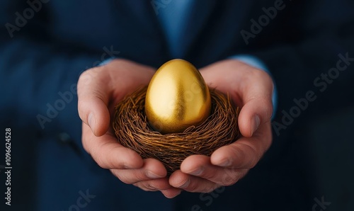Golden Egg in a Nest: A Powerful Symbol of Wealth, Business Growth, and Financial Success in Rising Markets