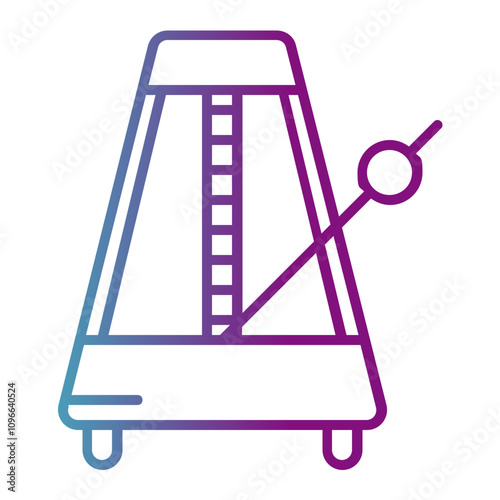 illustration of a metronome