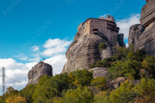 Saint Nicholas Anapafsas Monastery in Meteora, Greece