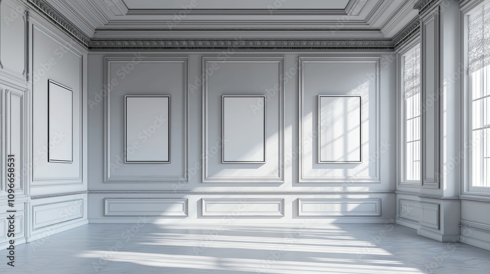 Elegant Empty Interior Space Elegant Empty Interior Space