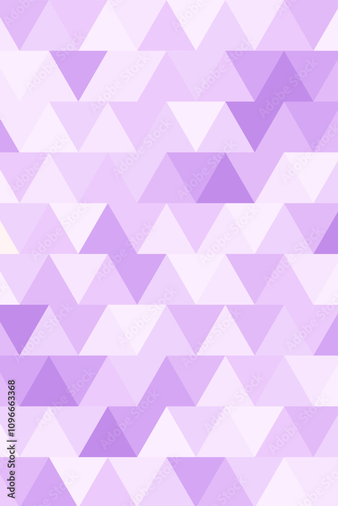 Vector background from a gradient of triangles of purple shades Vector background from a gradient of triangles of purple shades