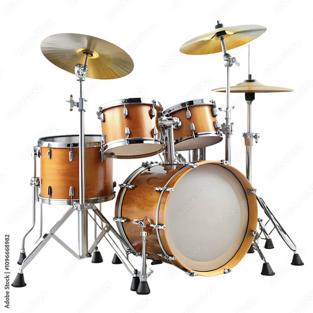 Drum kit illustration Drum kit illustration