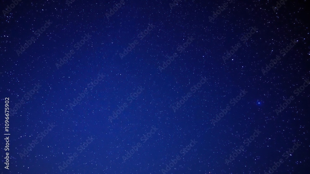 Obraz premium A stunning depiction of a starry night with numerous stars scattered across the canvas in shades of blue and purple, galaxy, constellation