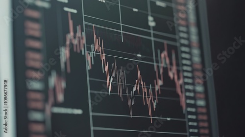 CPI data report on large screen monitor, economic analyst reviewing inflation trends, financial market insights, and policy implications.