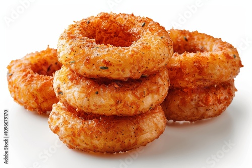 Tower of Crispy Onion Rings