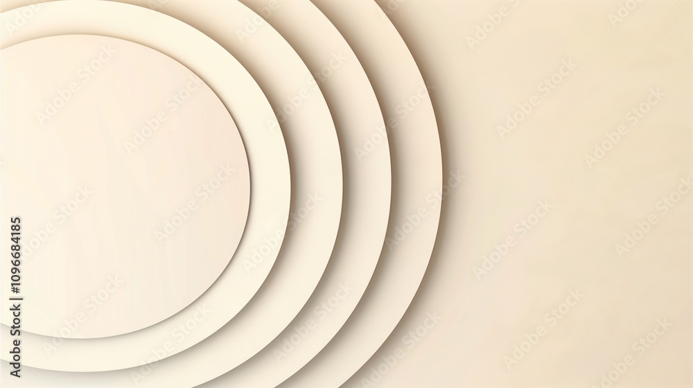 Abstract Circles: Layers of circles in a minimalist design, creating a sense of depth and visual interest. A perfect background for presentations, websites, and social media. Abstract Circles: Layers of circles in a minimalist design, creating a sense of depth and visual interest. A perfect background for presentations, websites, and social media.