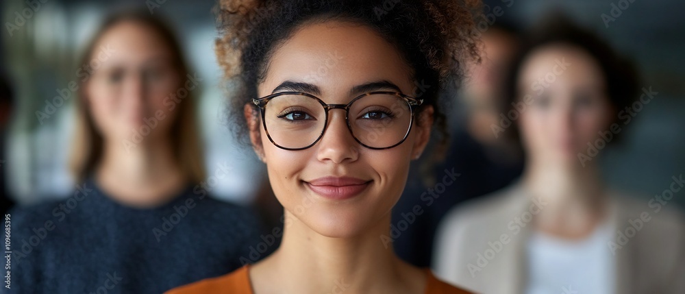 Fototapeta premium Welcoming and Supportive Onboarding Process for New Employees in Human Resource Management Featuring Introductions and Guidance for Smooth Transition and into the Organization