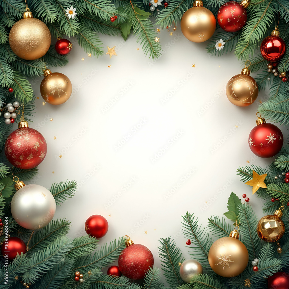 New year border copy space area New year border copy space area