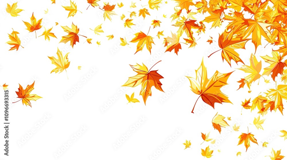 Maple Leaf Autumn Isolated on White Background - A Captivating Symbol of the Season's Beauty. The Vibrant Maple Leaf, with Its Intricate Veins and Rich Autumn Colors, Standing Alone Against the Purity Maple Leaf Autumn Isolated on White Background - A Captivating Symbol of the Season's Beauty. The Vibrant Maple Leaf, with Its Intricate Veins and Rich Autumn Colors, Standing Alone Against the Purity