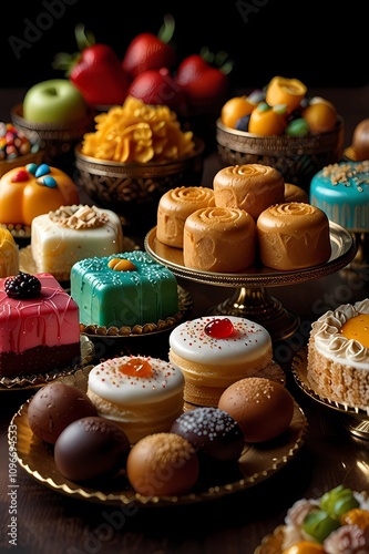Cakes and sweets 
