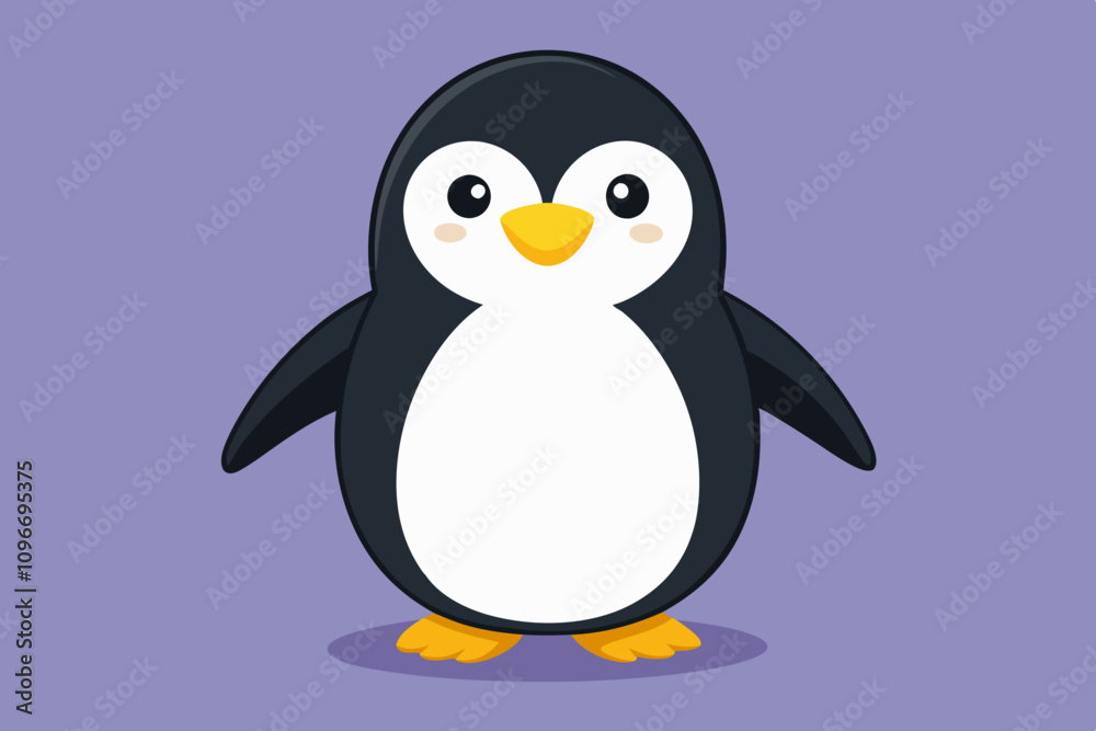 Naklejka premium About penguin bird vector