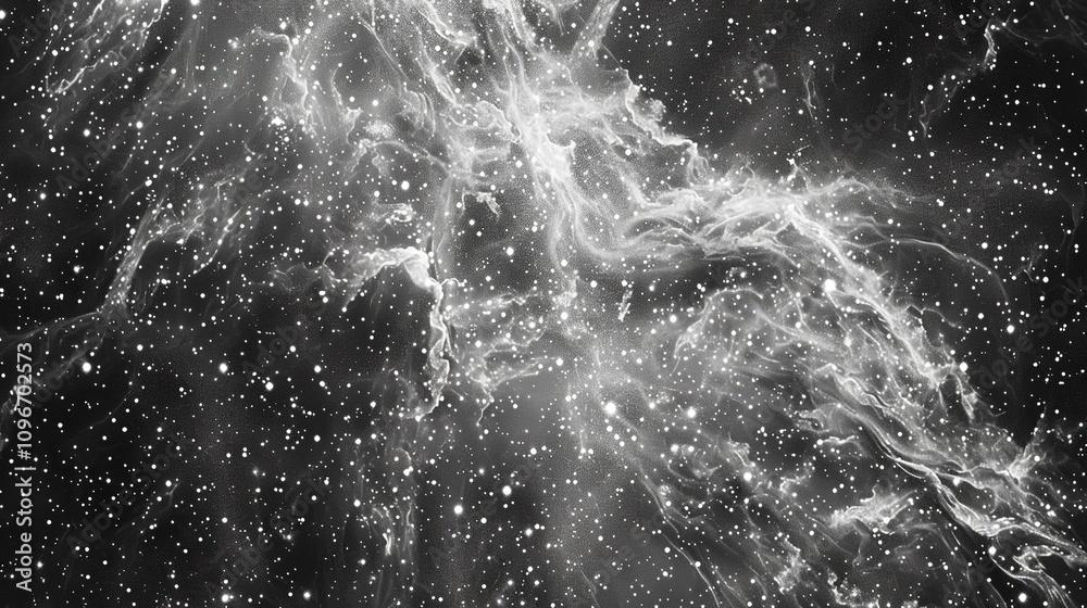 Obraz premium _Abstract_background_is_a_space_with_stars