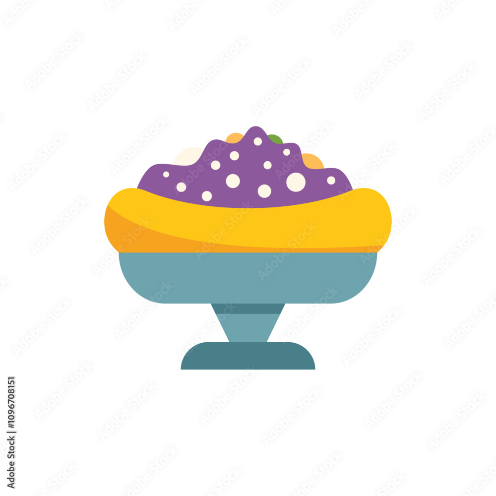 Ube halaya is a popular filipino dessert made from purple yam, served during celebrations Ube halaya is a popular filipino dessert made from purple yam, served during celebrations