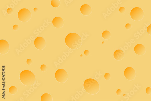 cheese, background in the form of cheese. creative background. vector