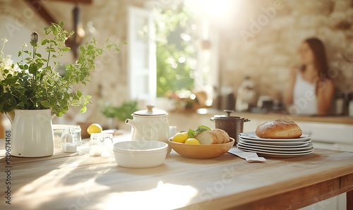 Wallpaper Mural breakfast on the table Torontodigital.ca