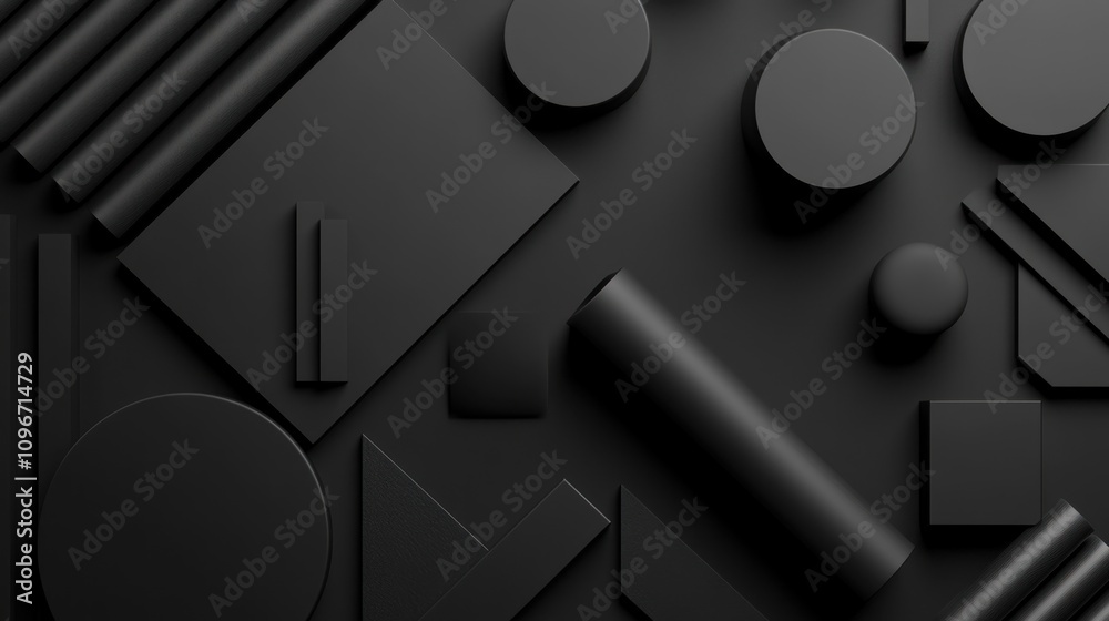 Abstract monochrome geometric shapes background. Abstract monochrome geometric shapes background.