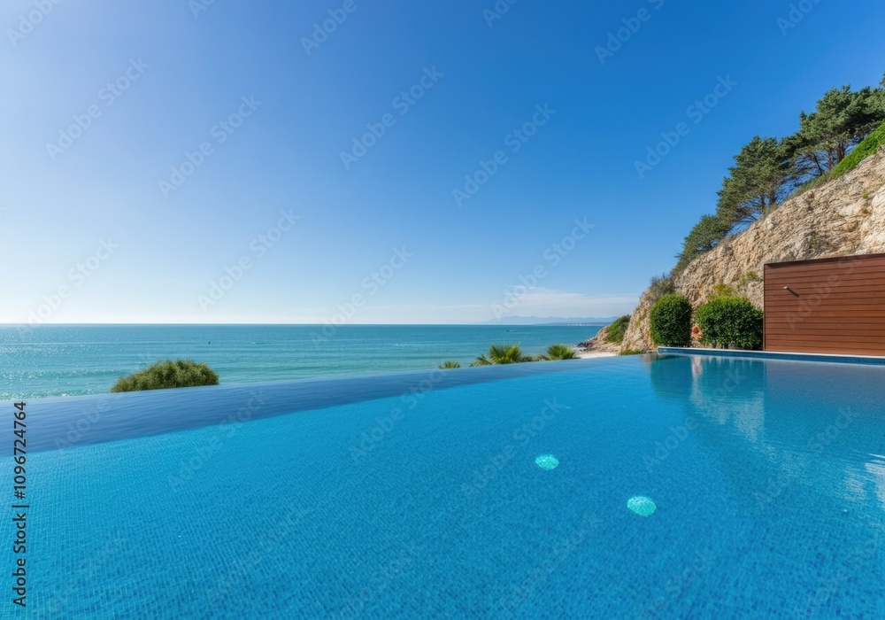 Infinity Pool Overlooking the Ocean