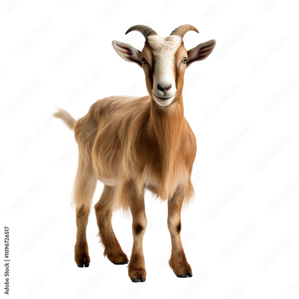 goat isolated on white background goat isolated on white background