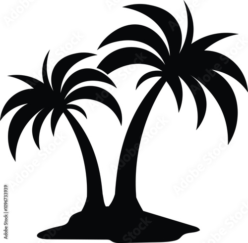 palm tree silhouette