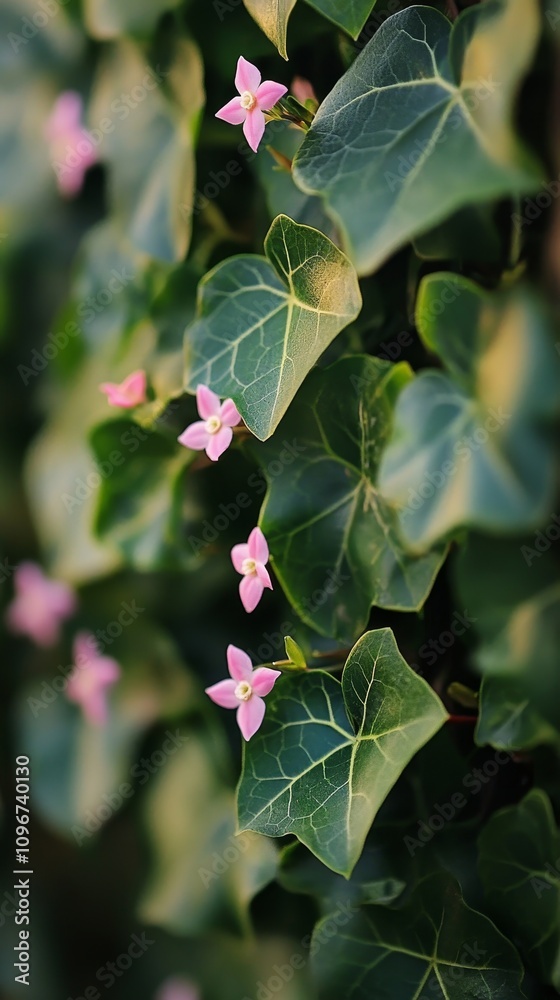 Kenilworth ivy flowers with green environment Kenilworth ivy flowers with green environment